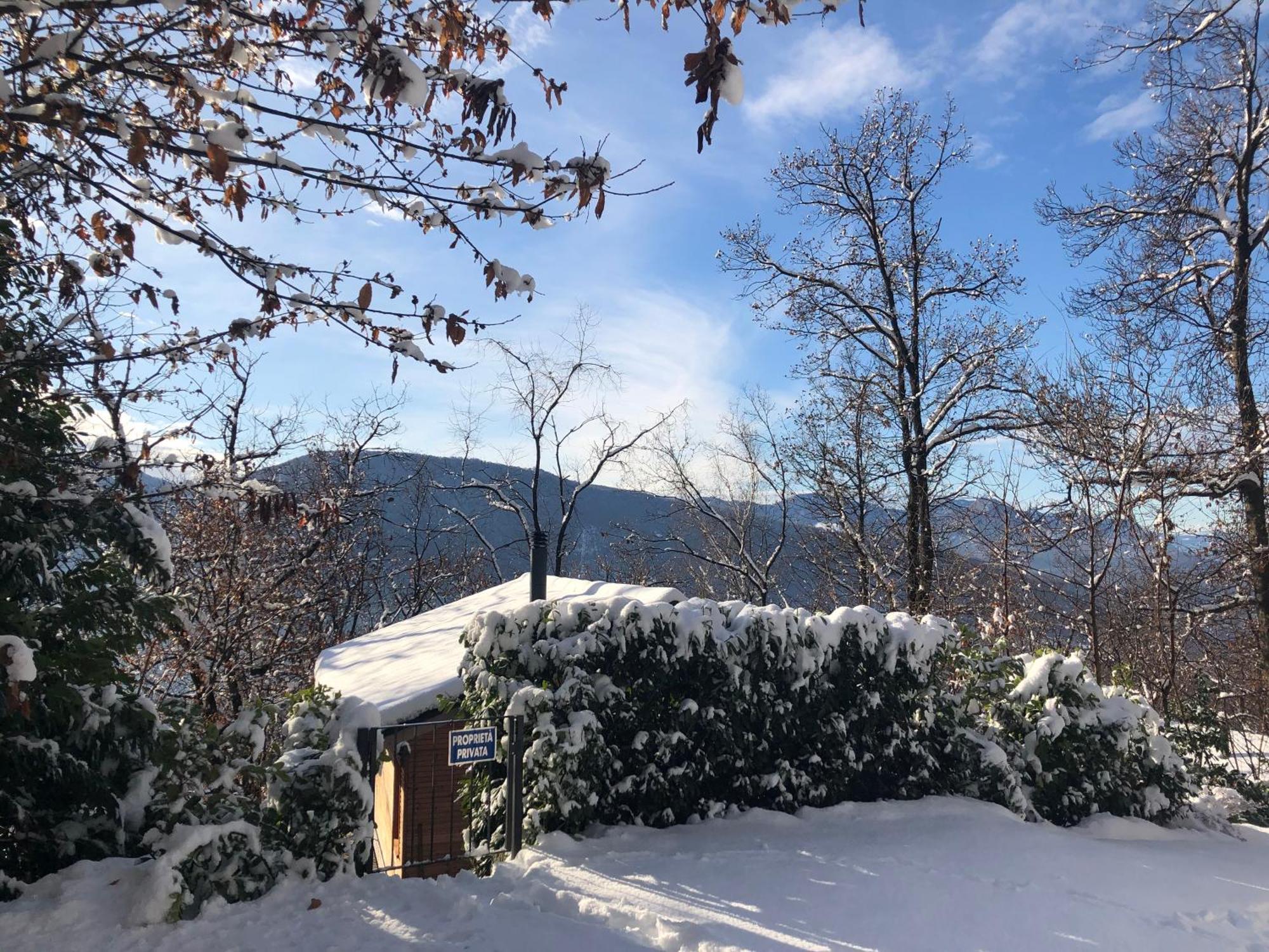 Ferienwohnung Rifugio Nel Bosco Astano Exterior foto